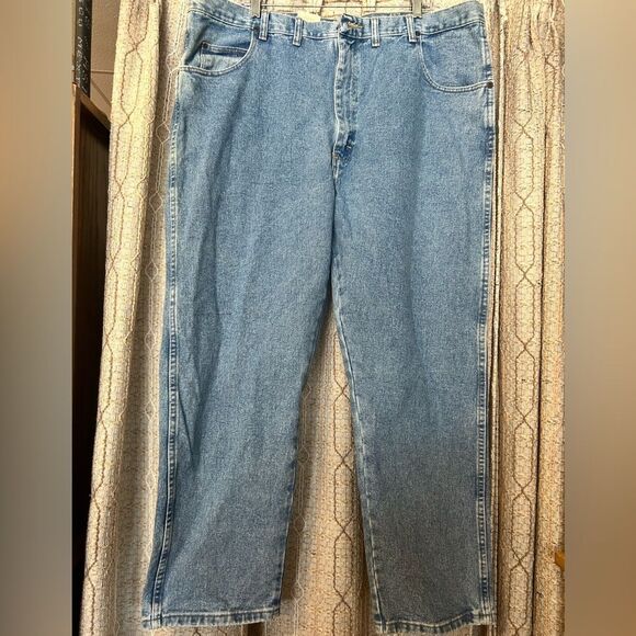 Wrangler Mens Size 44/30 Blue Jeans - Picture 1 of 7